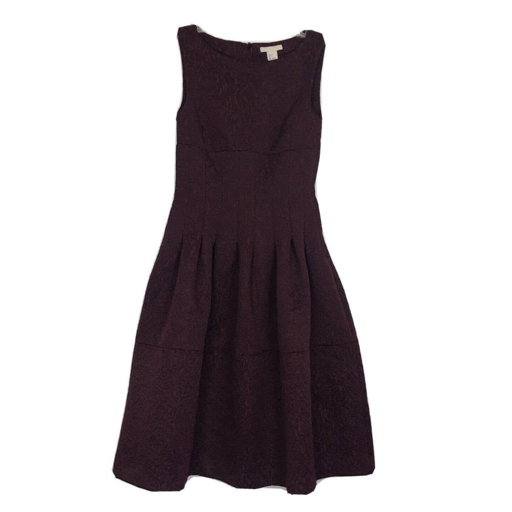 H&M Career Tailored Pleated Workwear Career Dress - Picture 1 of 8